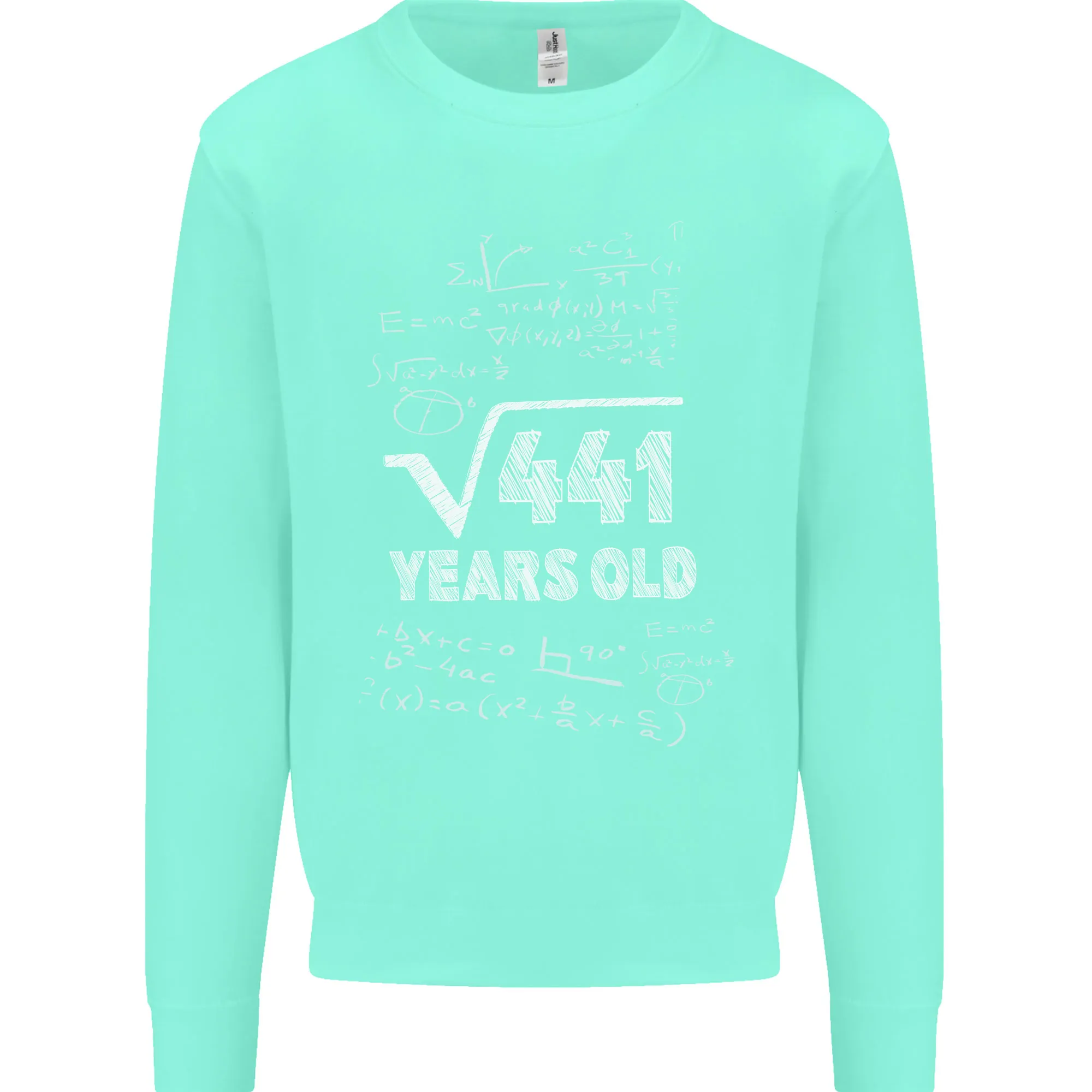 21st Birthday 21 Year Old Geek Funny Maths Mens Sweatshirt Jumper