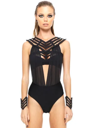 5D x Stellar Dust Hera One Piece - mesh top - last size XL, XXXL