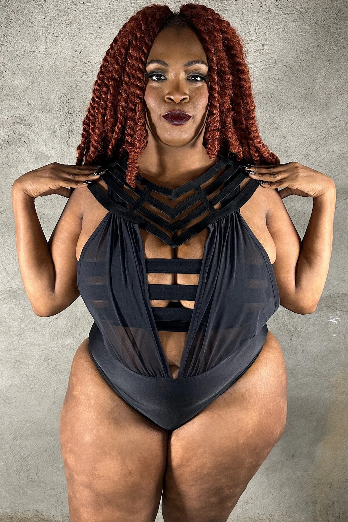 5D x Stellar Dust Hera One Piece - mesh top - last size XL, XXXL