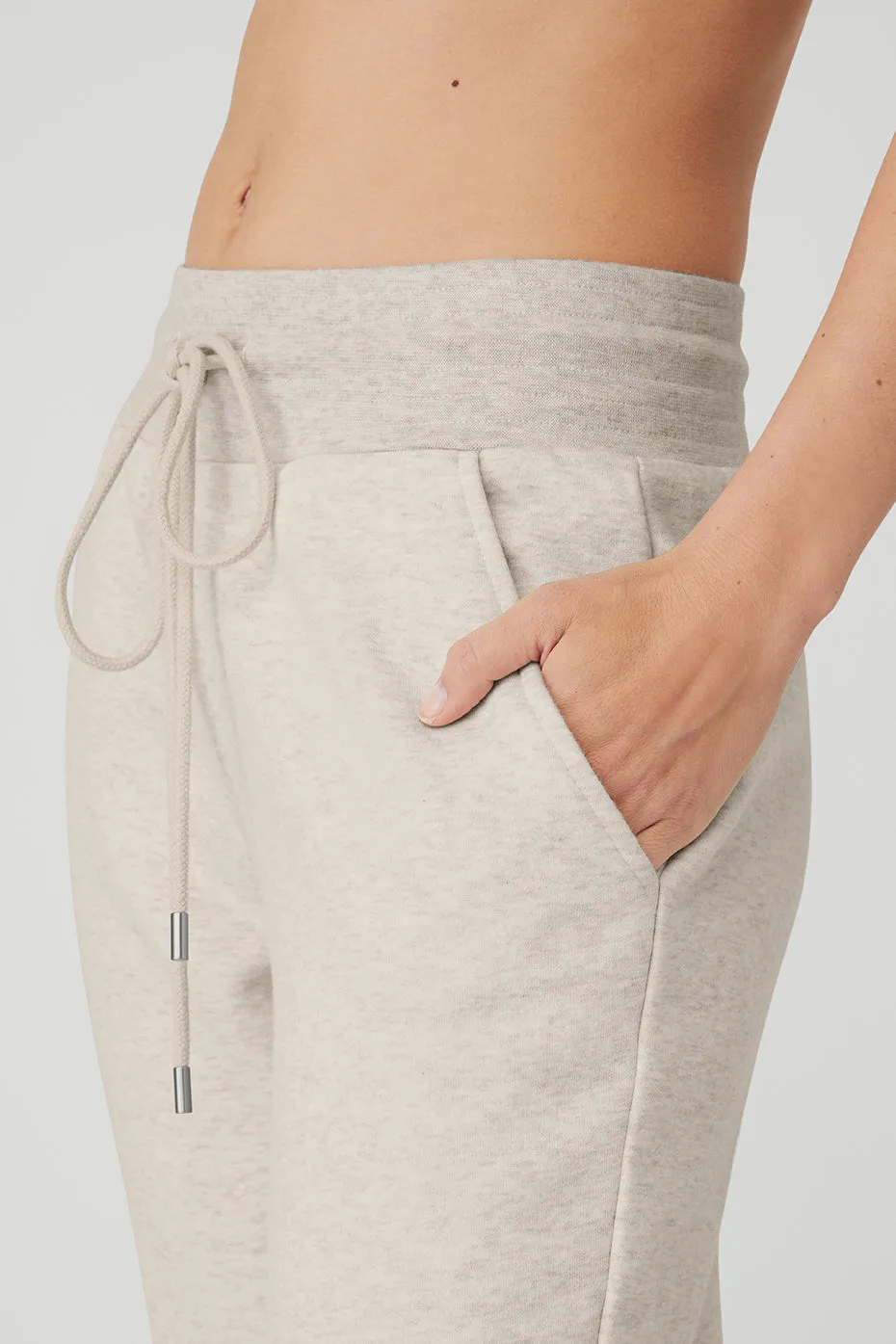 7/8 Easy Sweatpant - Oatmeal Heather