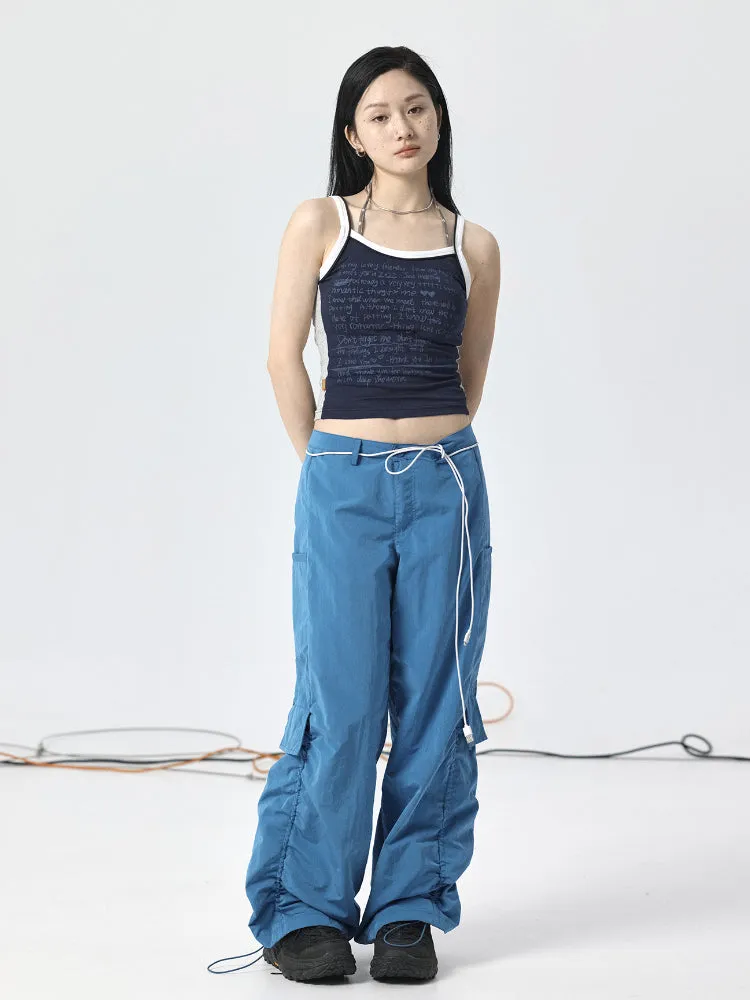 Achihara Workwear Cargo Pants Fishtail Skirts