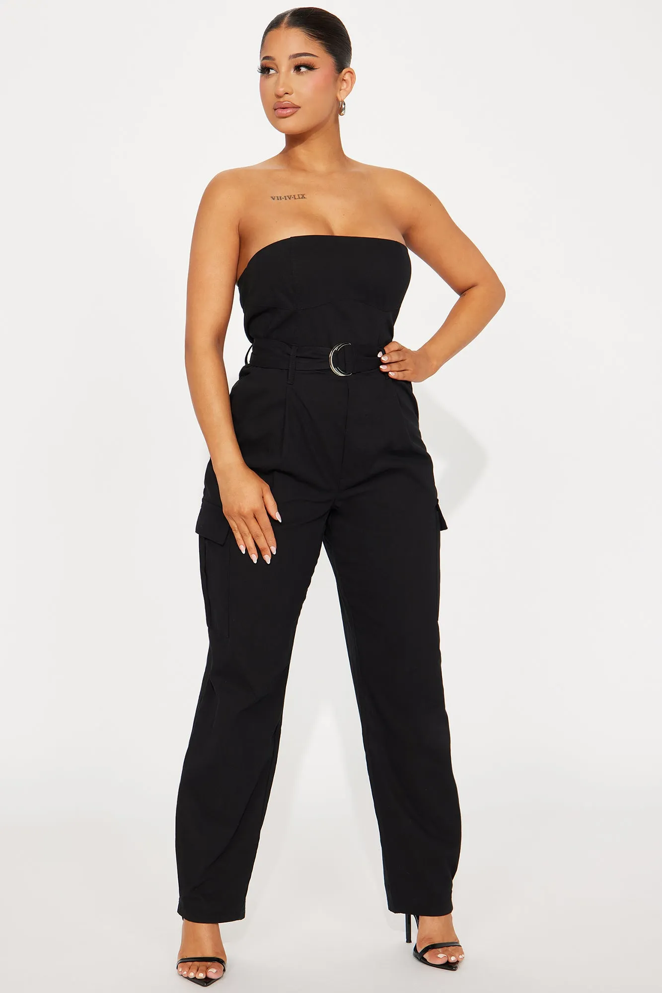 Admire Your Ways Jumpsuit - Black