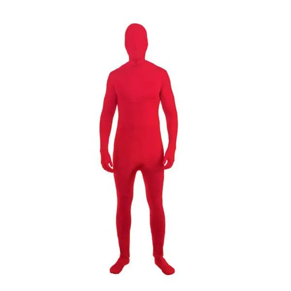 Adult Red Invisible Man Morphsuit