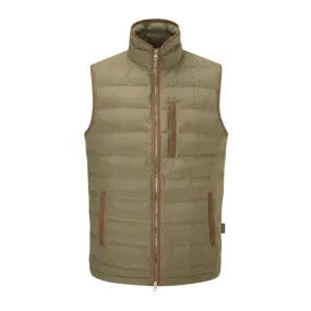 Alan Paine Calsall Mens Lightweight Insulated Gilet - Olive