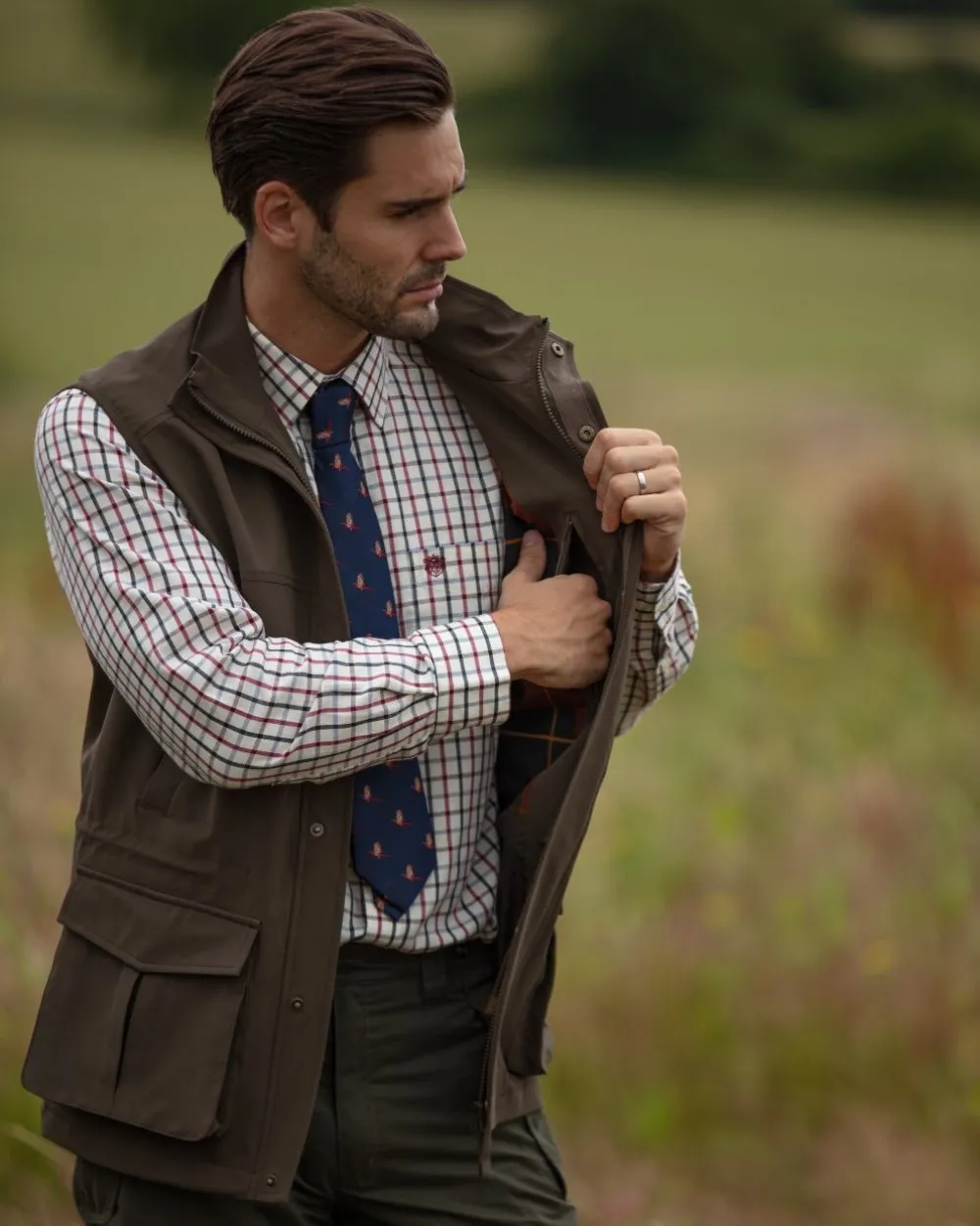 Alan Paine Lockwood Mens Shooting Waistcoat