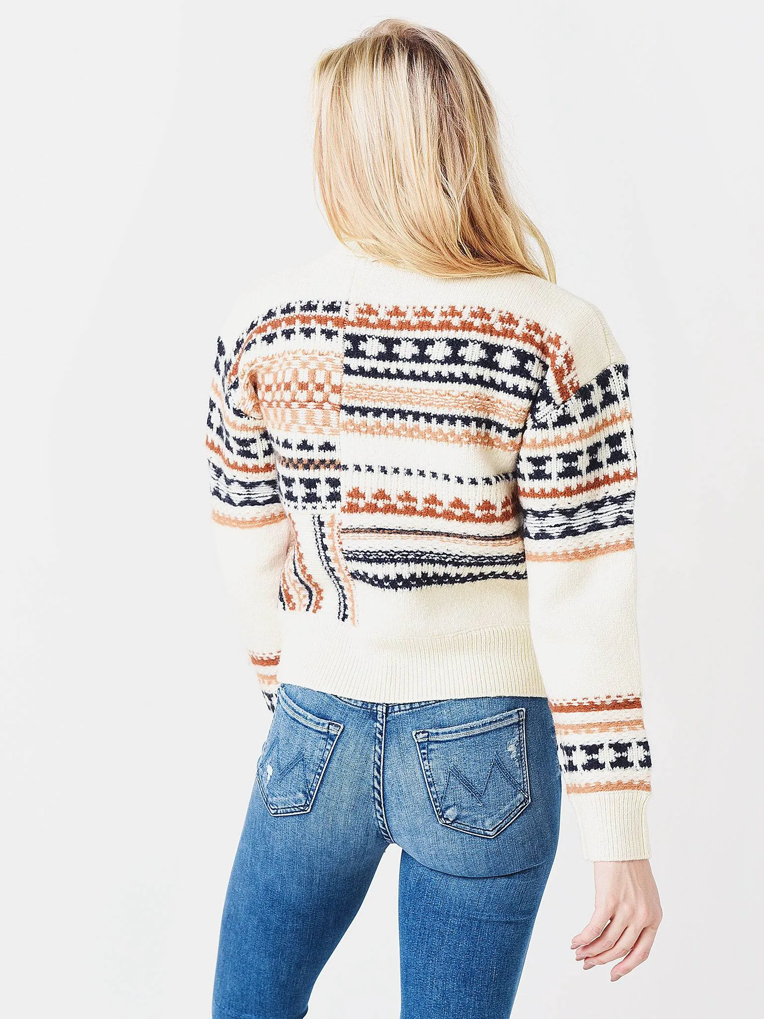 A.L.C. Women's Tate Fair Isle Sweater