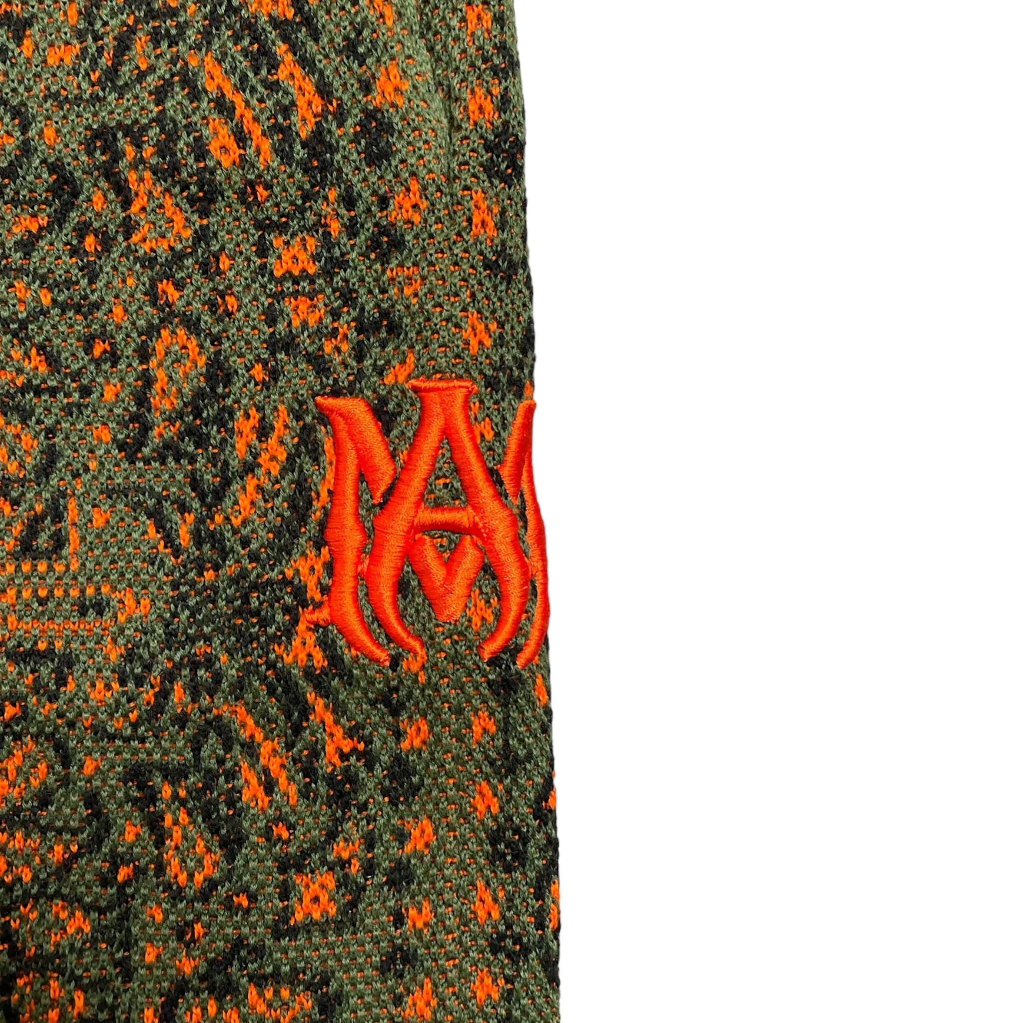 Amiri Bandana B-Ball Sweatpants Khaki Orange