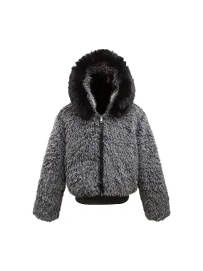 Arctic Faux Fur Hooded Jacket