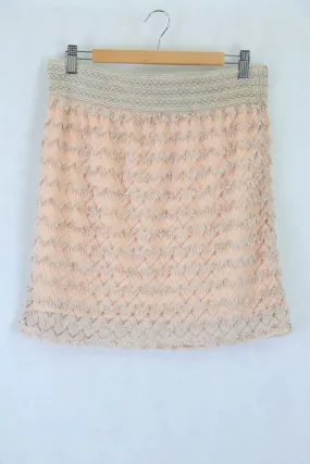 Avocado Lace Blush Mini Skirt 14