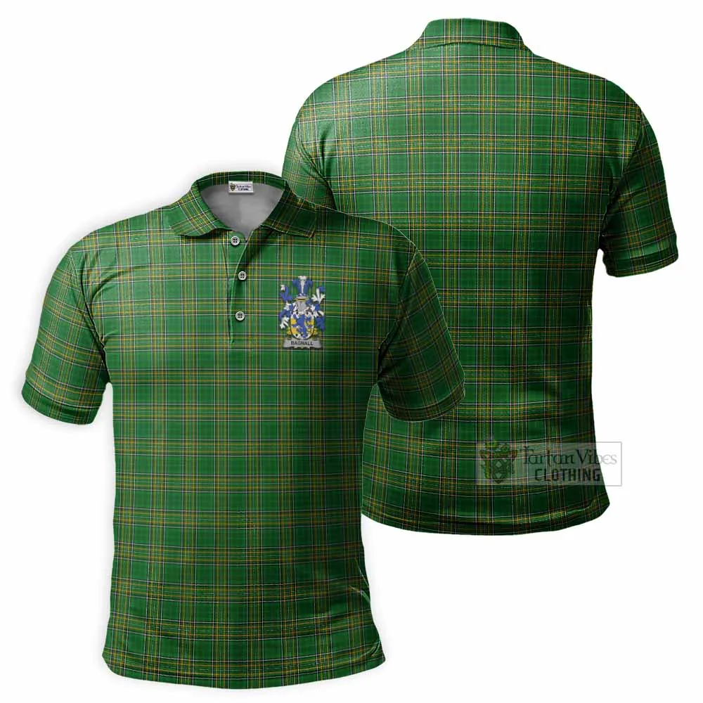 Bagnall Irish Clan Tartan Men's Polo Shirt with Coat of Arms