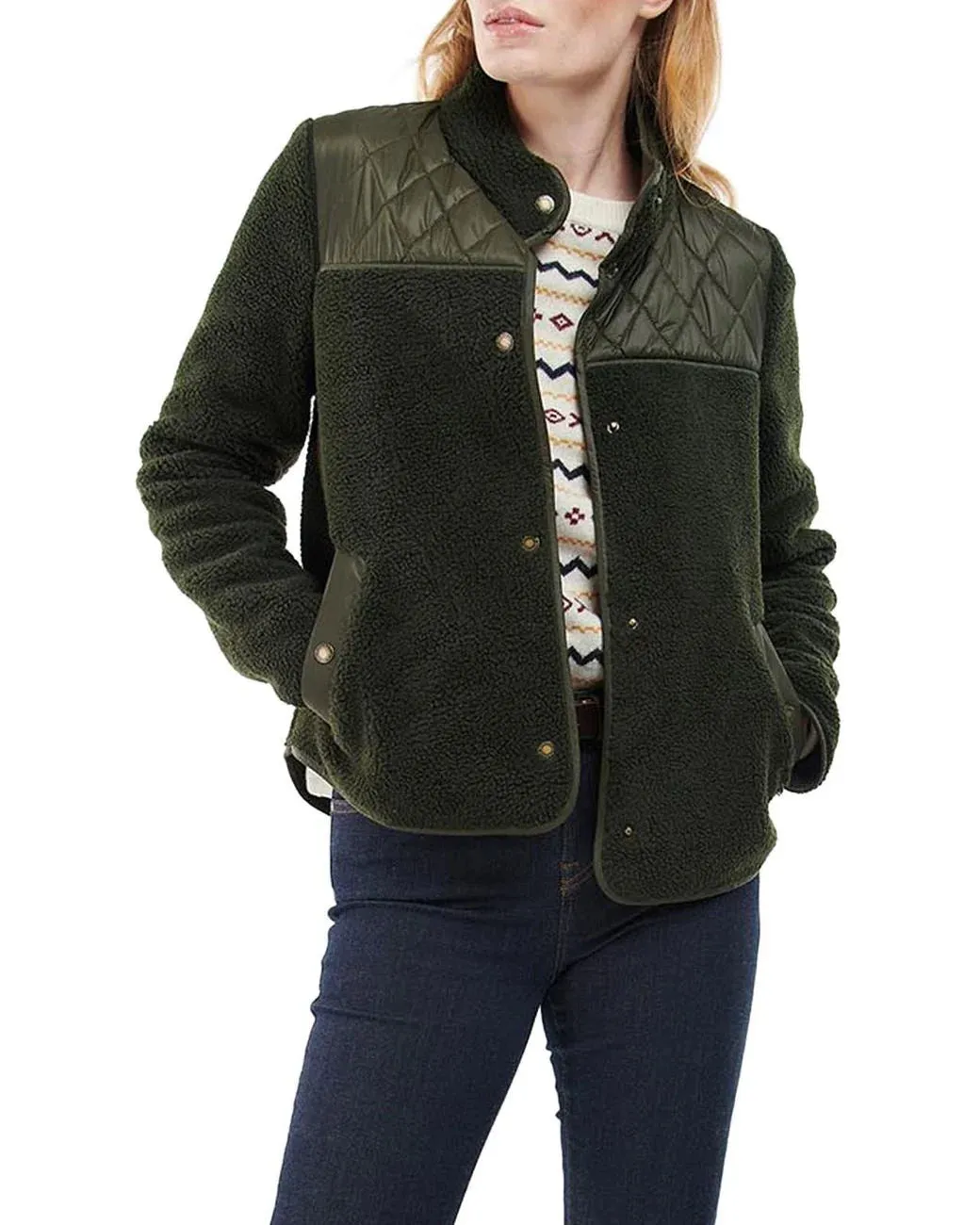 Barbour Aspen Faux Fur Jacket