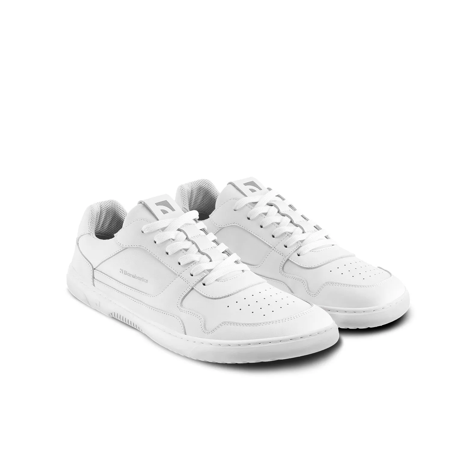 Barefoot Sneakers Barebarics Zing - All White - Leather