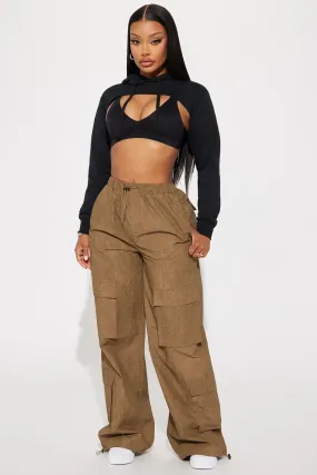 Better Not Mineral Wash Cargo Pant - Brown