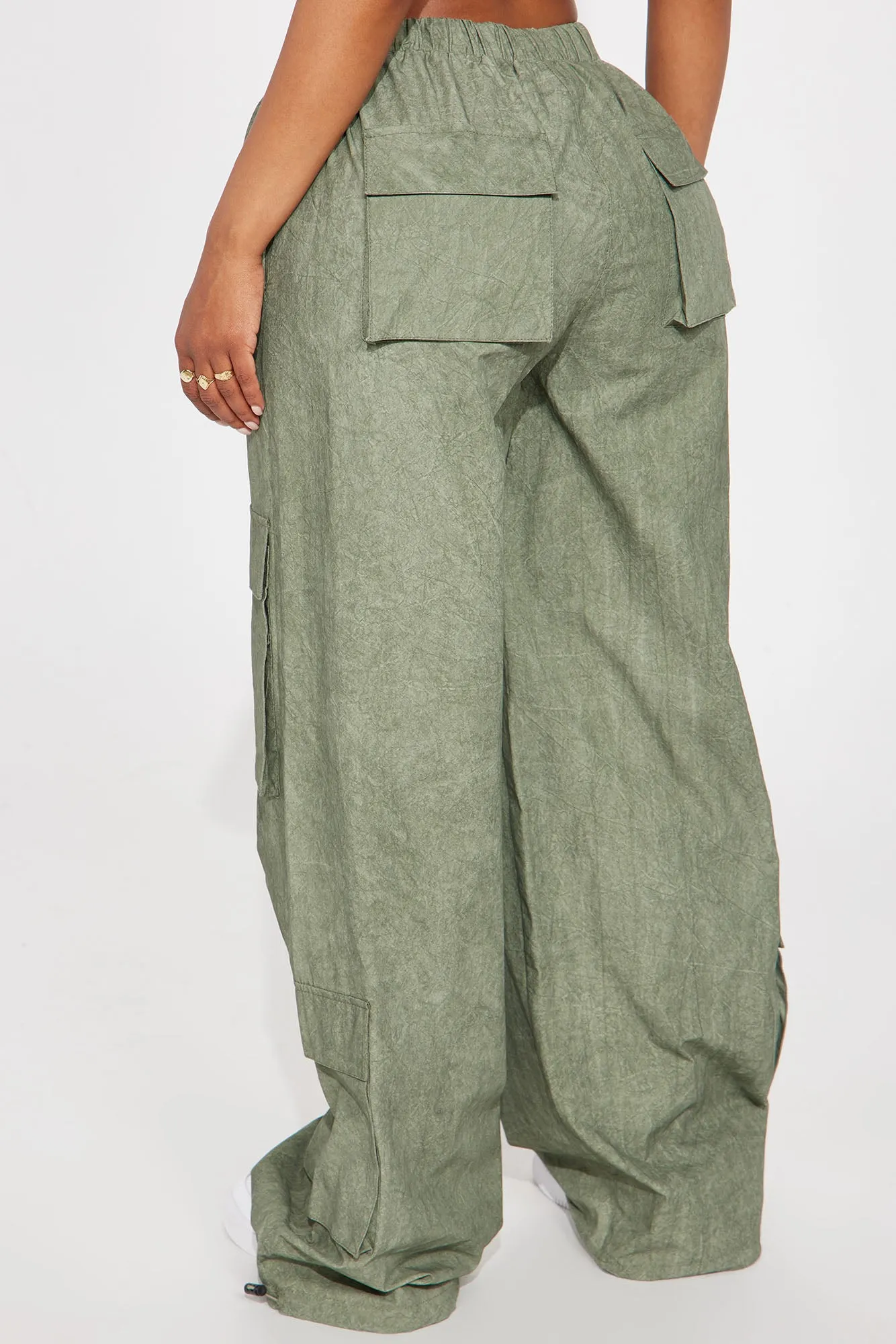 Better Not Mineral Wash Cargo Pant - Sage