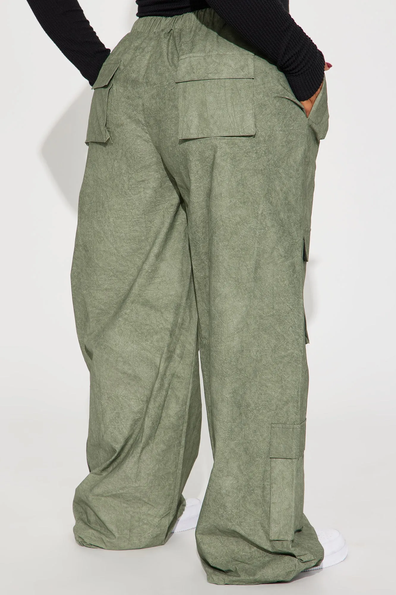 Better Not Mineral Wash Cargo Pant - Sage