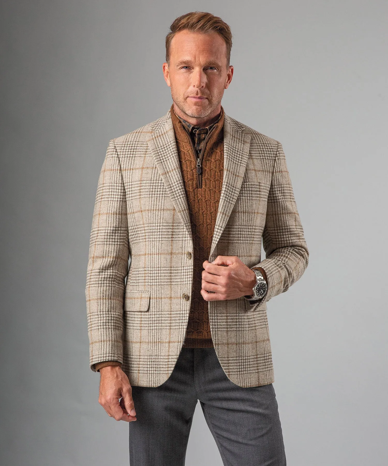 Blanket Plaid Sport Coat