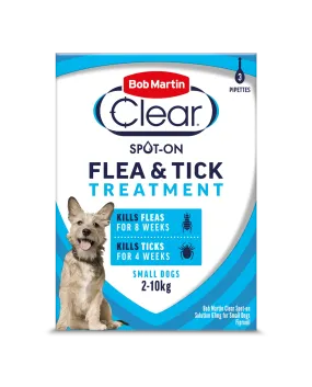 Bob Martin Flea and Tick Clear Spot-On for Dogs