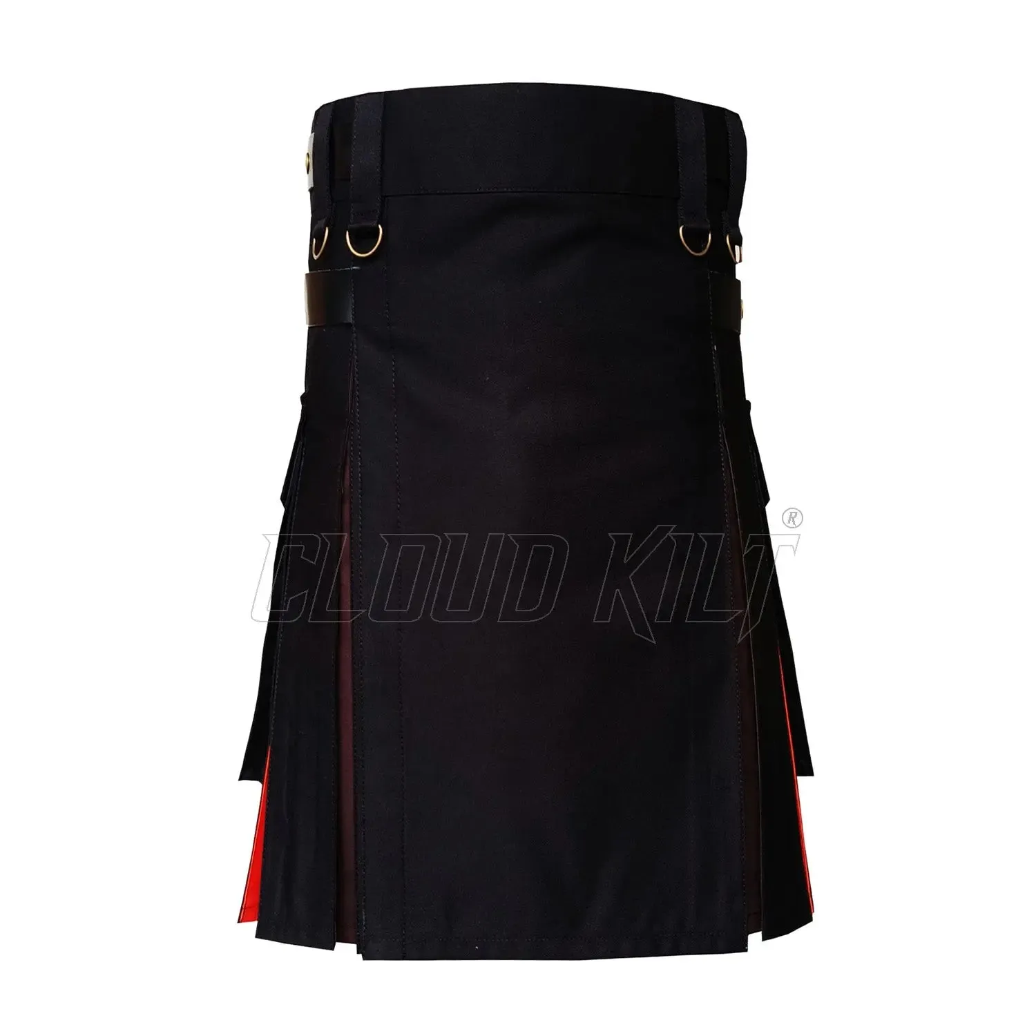 Box Plated Hybrid Utility Kilt With Multi Color