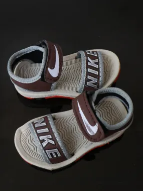 BSD37 Newborn Boys Sandal 3Mth - 15Mth NK Dark Brown