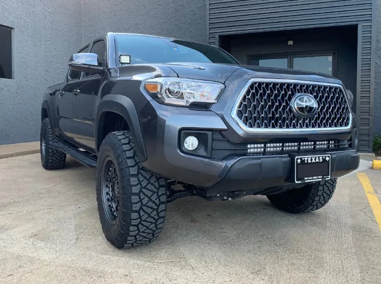 Cali Raised LED Step Edition Rock Sliders For Toyota Tacoma 2005 