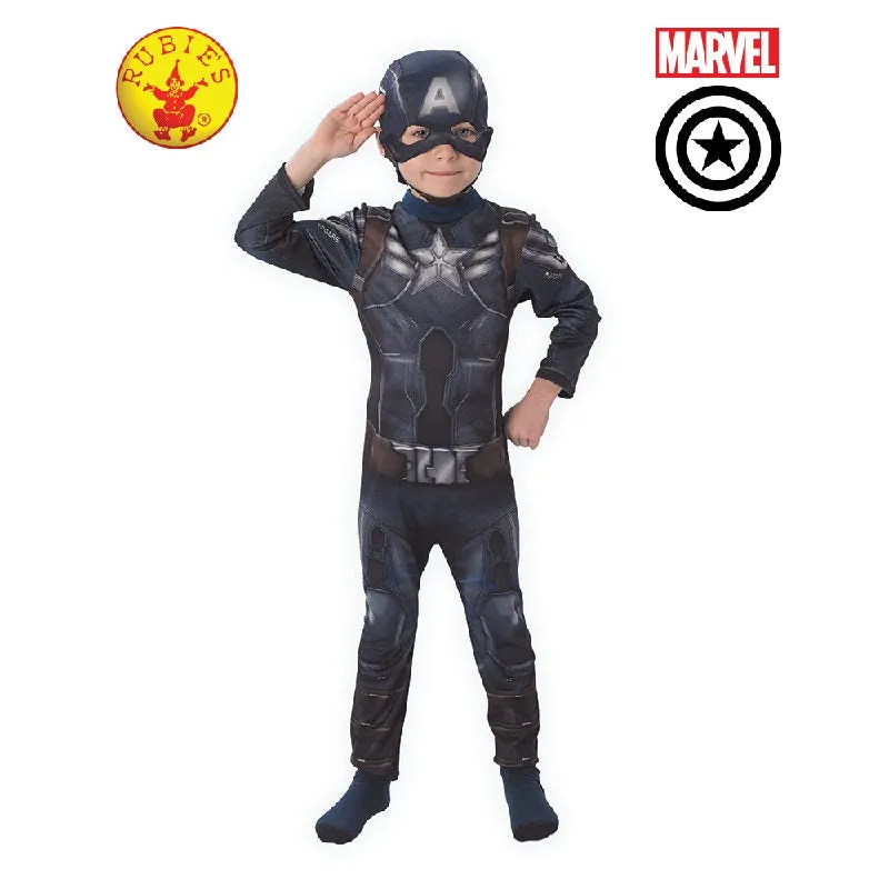 Captain America Winter Soldier Classic Costume-Child