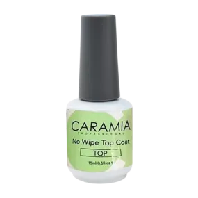 Caramia No Wipe Top Coat, 0.5 oz