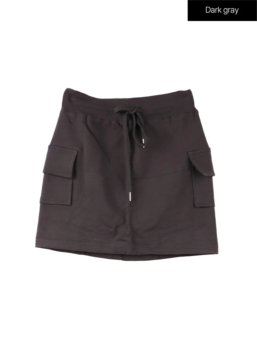 Cargo Sweat Mini Skirt CF415