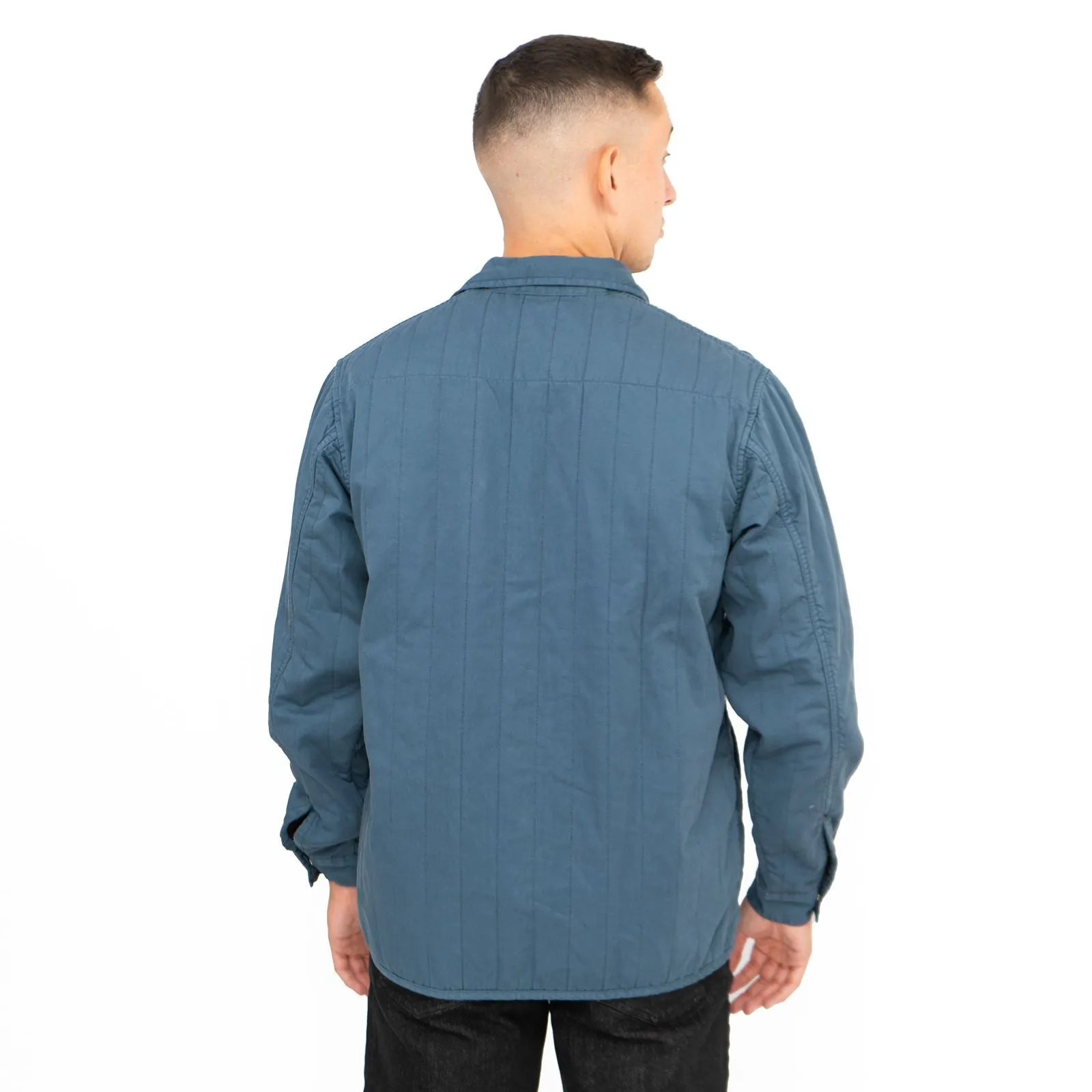 Carhartt WIP Men Blue Skyler Overshirt Utility Jacket