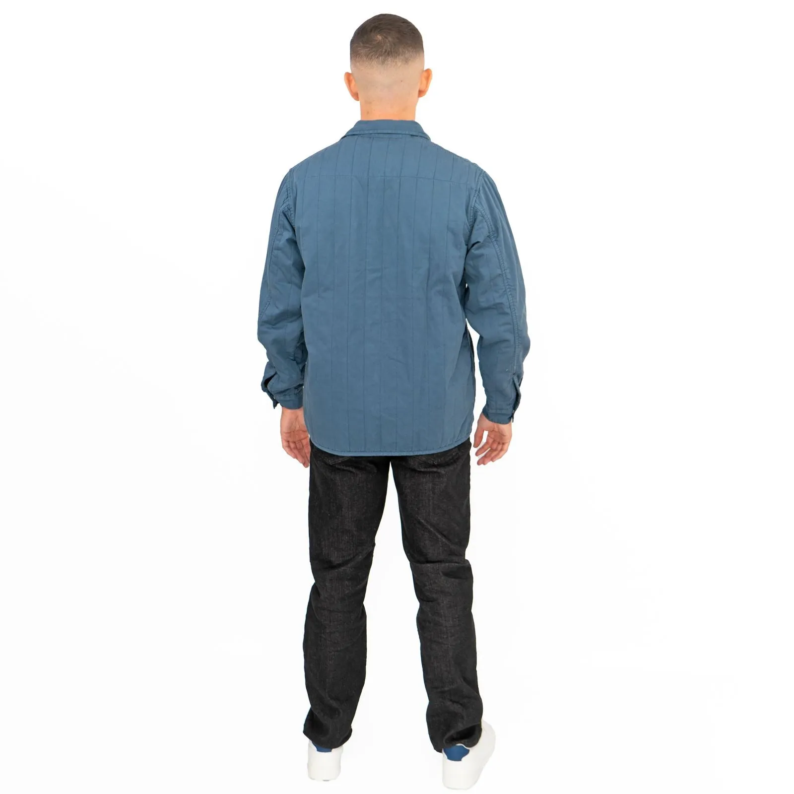 Carhartt WIP Men Blue Skyler Overshirt Utility Jacket