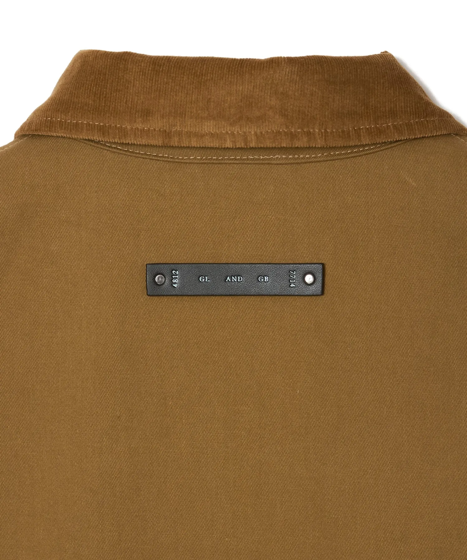 CHINO SWING TOP CORDUROY COLLAR JACKET