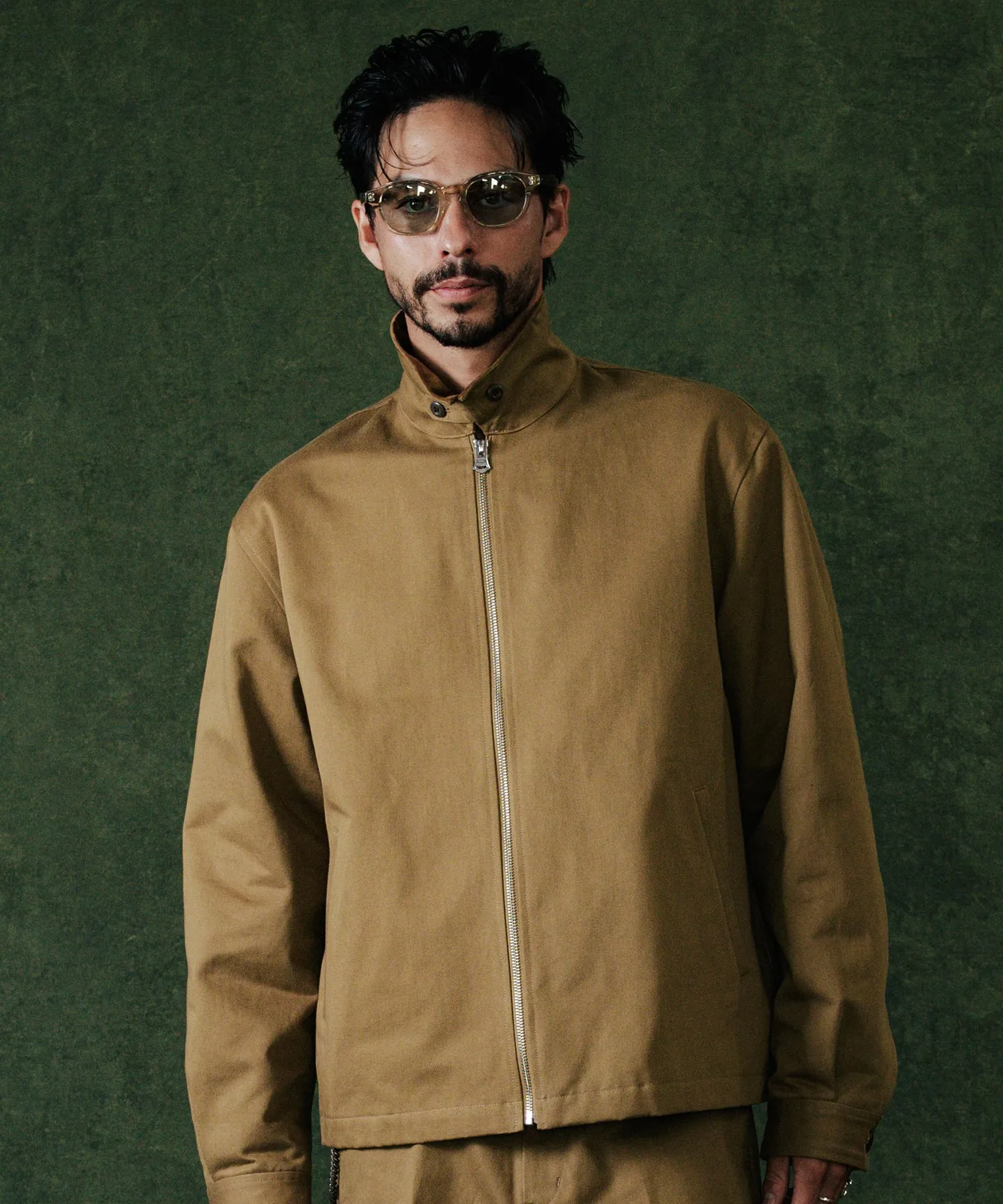 CHINO SWING TOP CORDUROY COLLAR JACKET