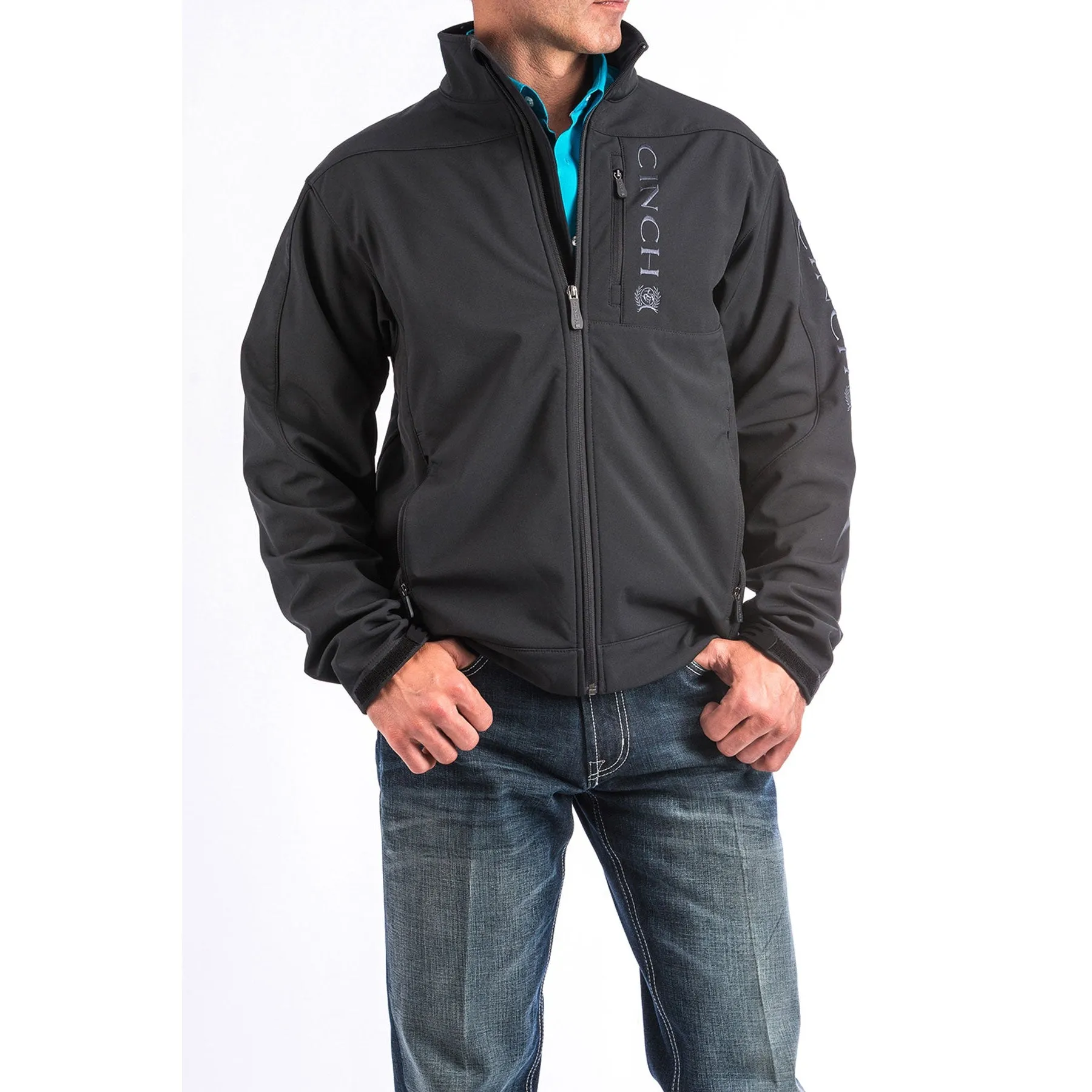 Cinch Men's Black Bonded Jacket