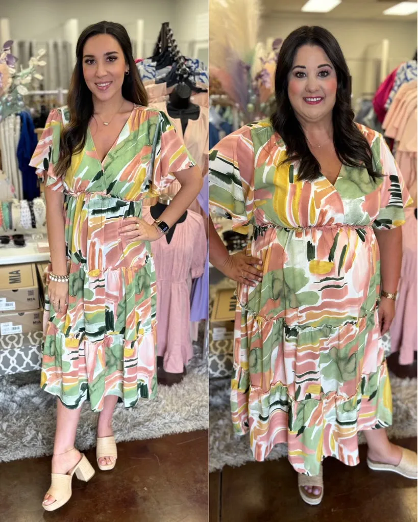 Classic Charm Midi Dress