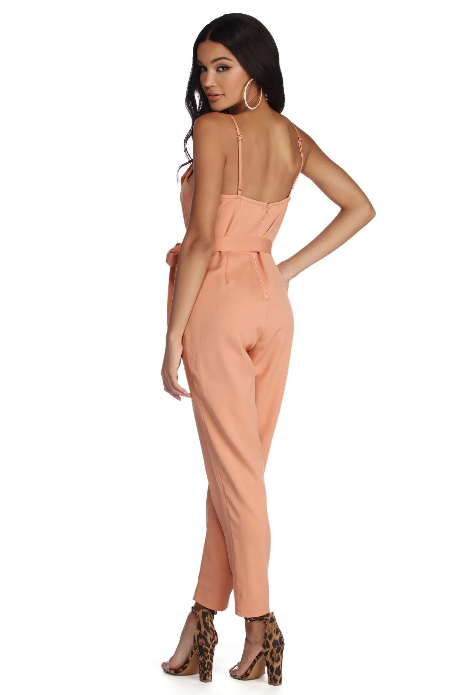 Classic Chic Tapered Jumpsuit