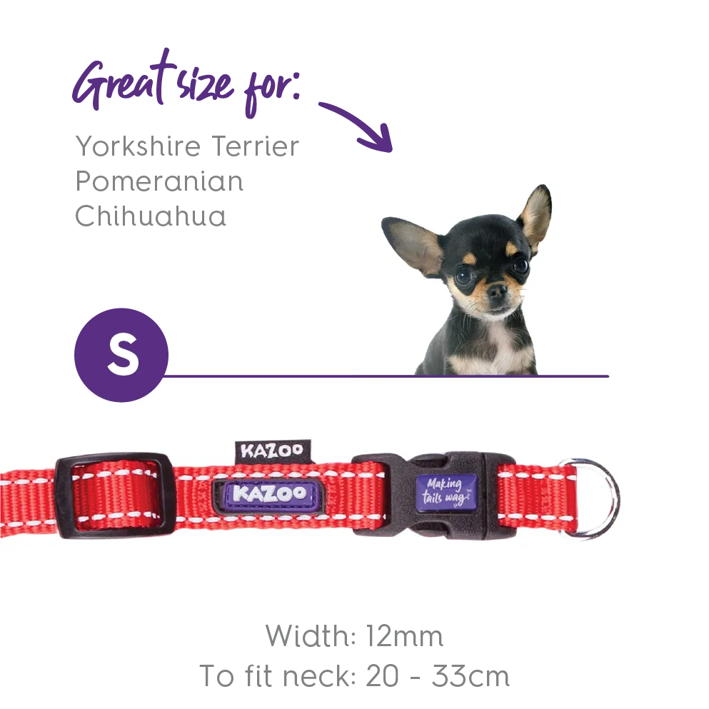 Classic Easy-clip Dog Collar - Red