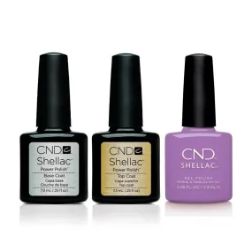 CND - Shellac Combo - Base, Top & Artisan Bazaar