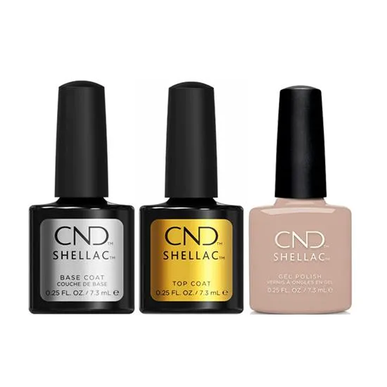 CND - Shellac Combo - Base, Top & Silk Slip Dress