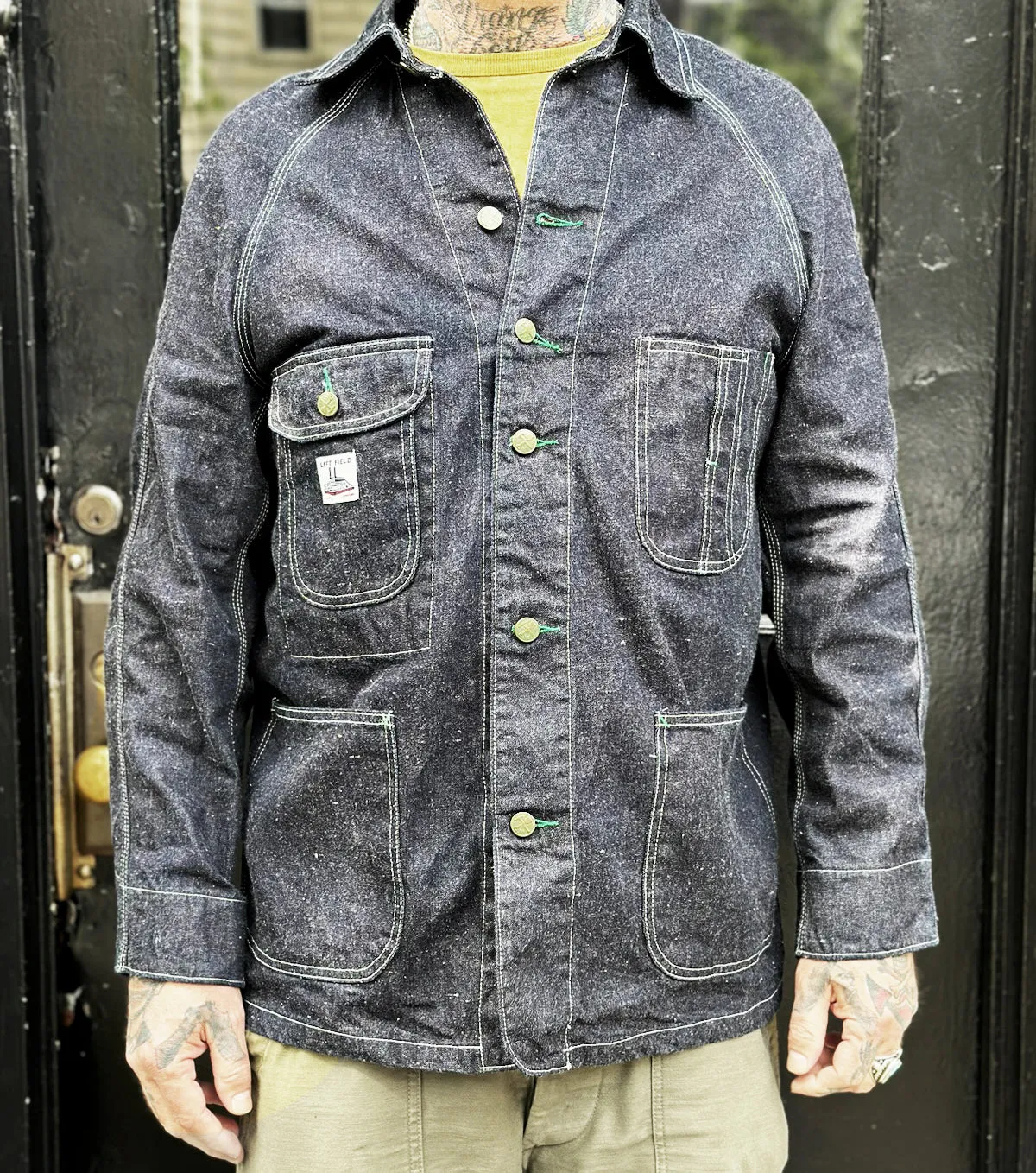 Coal Breaker Chambray "Jelt" Chore Jacket