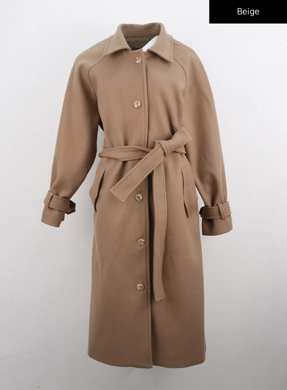 Collared Maxi Coat CN301