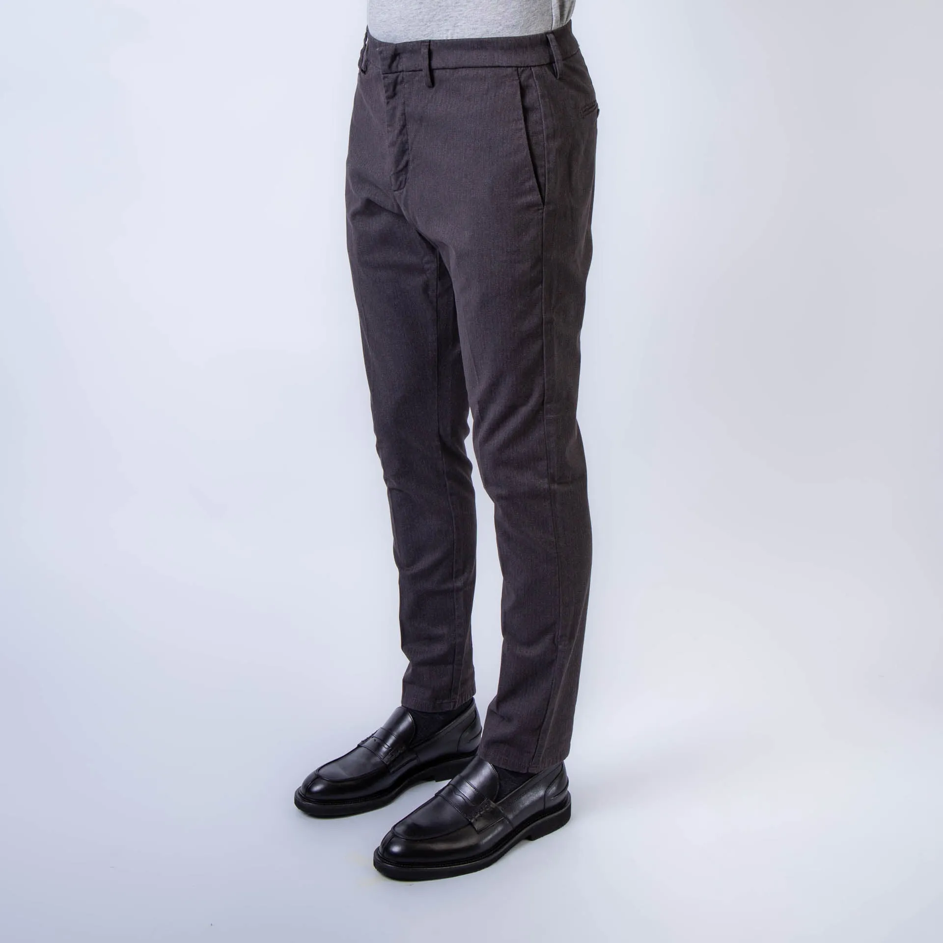 DONDUP TROUSERS UP615 FS0290 PTD 998 ASPHALT