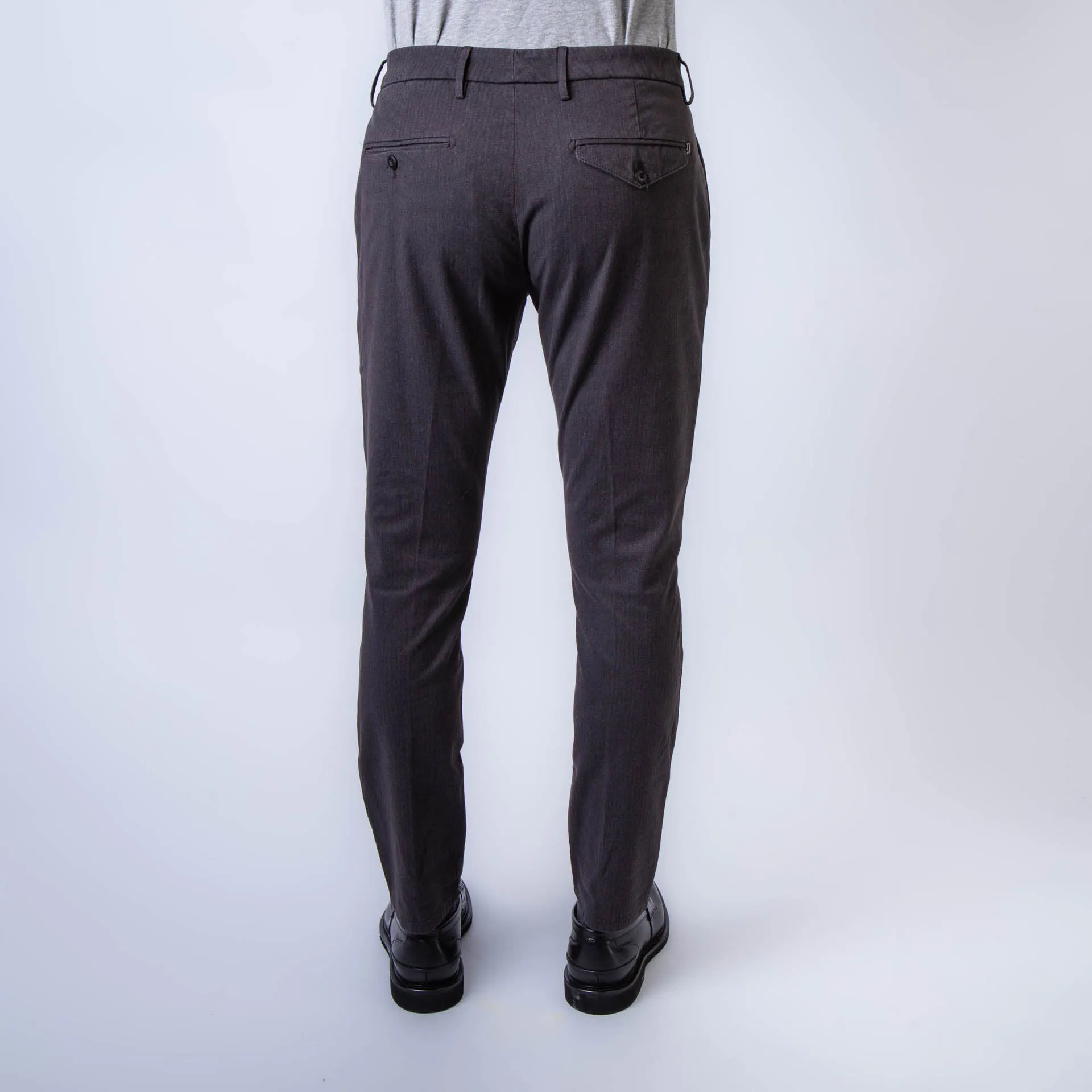 DONDUP TROUSERS UP615 FS0290 PTD 998 ASPHALT