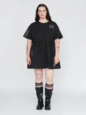 Doodles Side Tie Dress