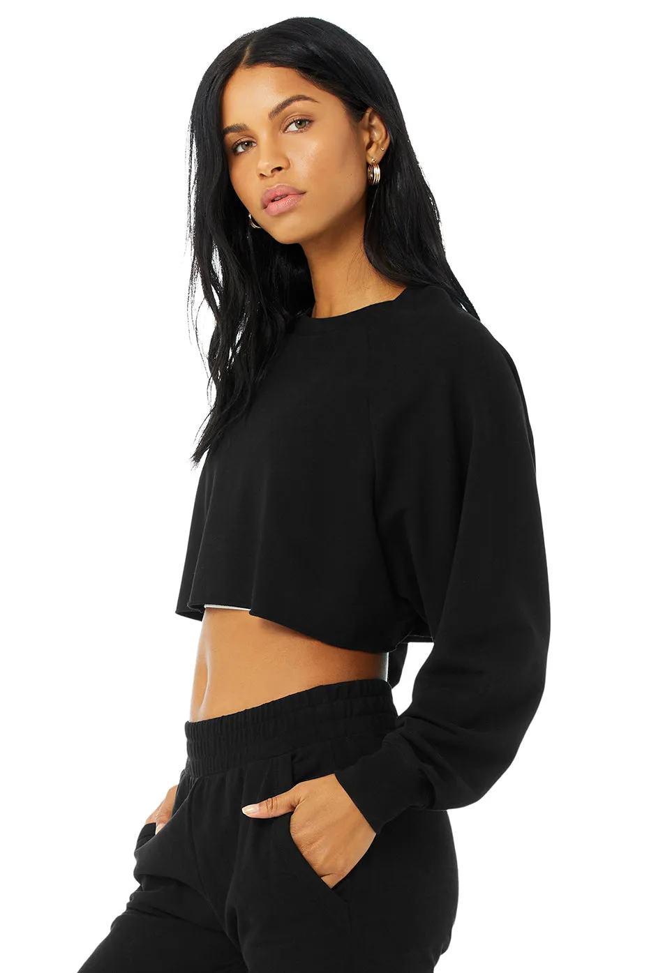 Double Take Pullover - Black