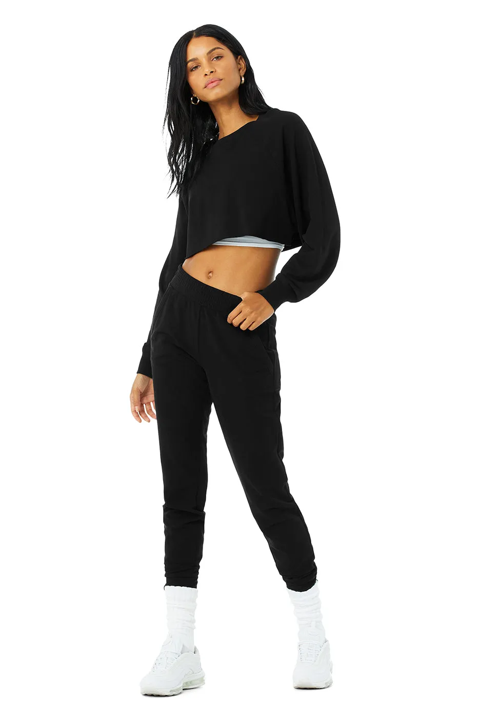 Double Take Pullover - Black