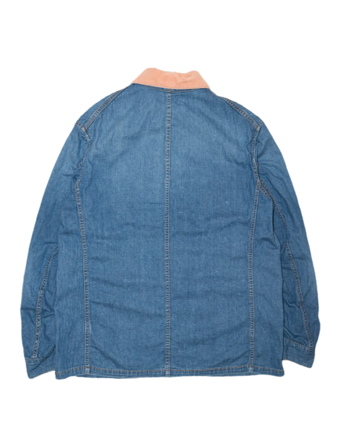 DOUBLE WORKERS JACKET -USED WASHED DENIM-