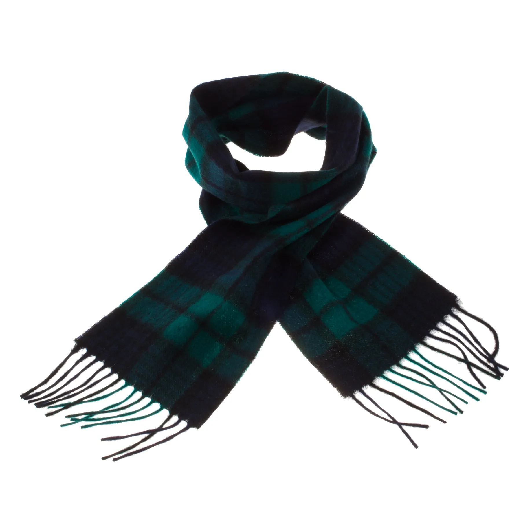 Edinburgh Cashmere Mini Scarf  Black Watch