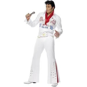 Elvis American Eagle Costume, White