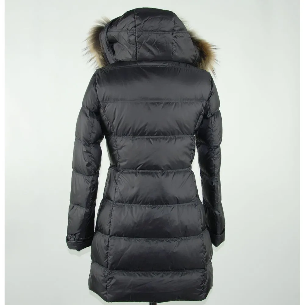 Emilio Romanelli Black Polyester Women's Coat