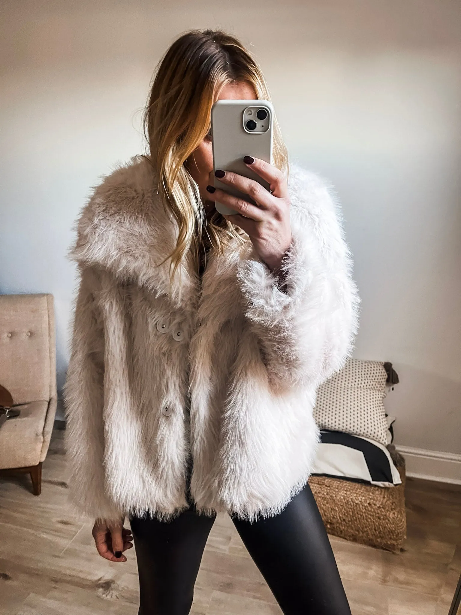 Faux Fur Short Coat