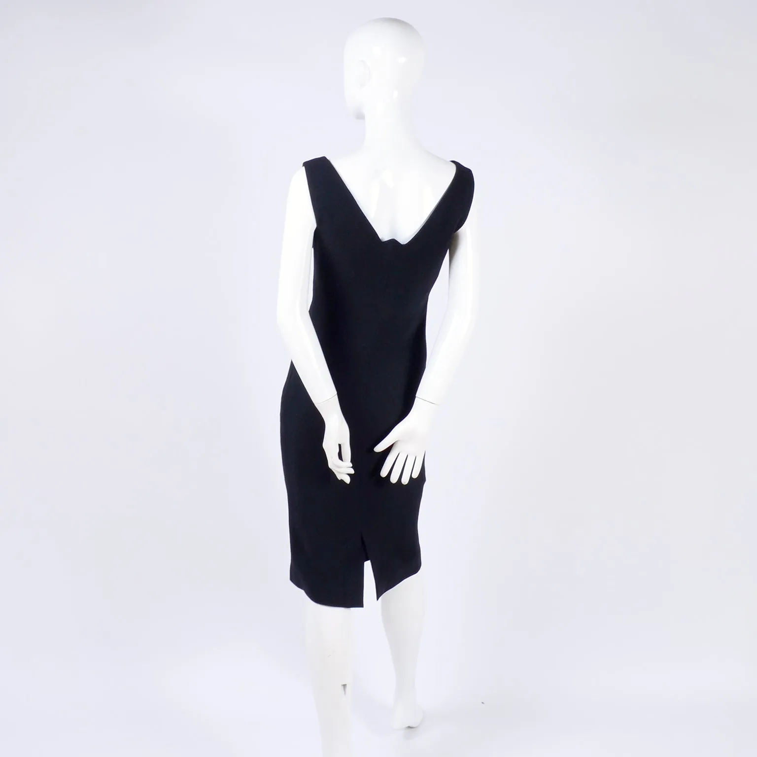 F/W 1995/96 Gianni Versace Couture Little Black Dress Deadstock